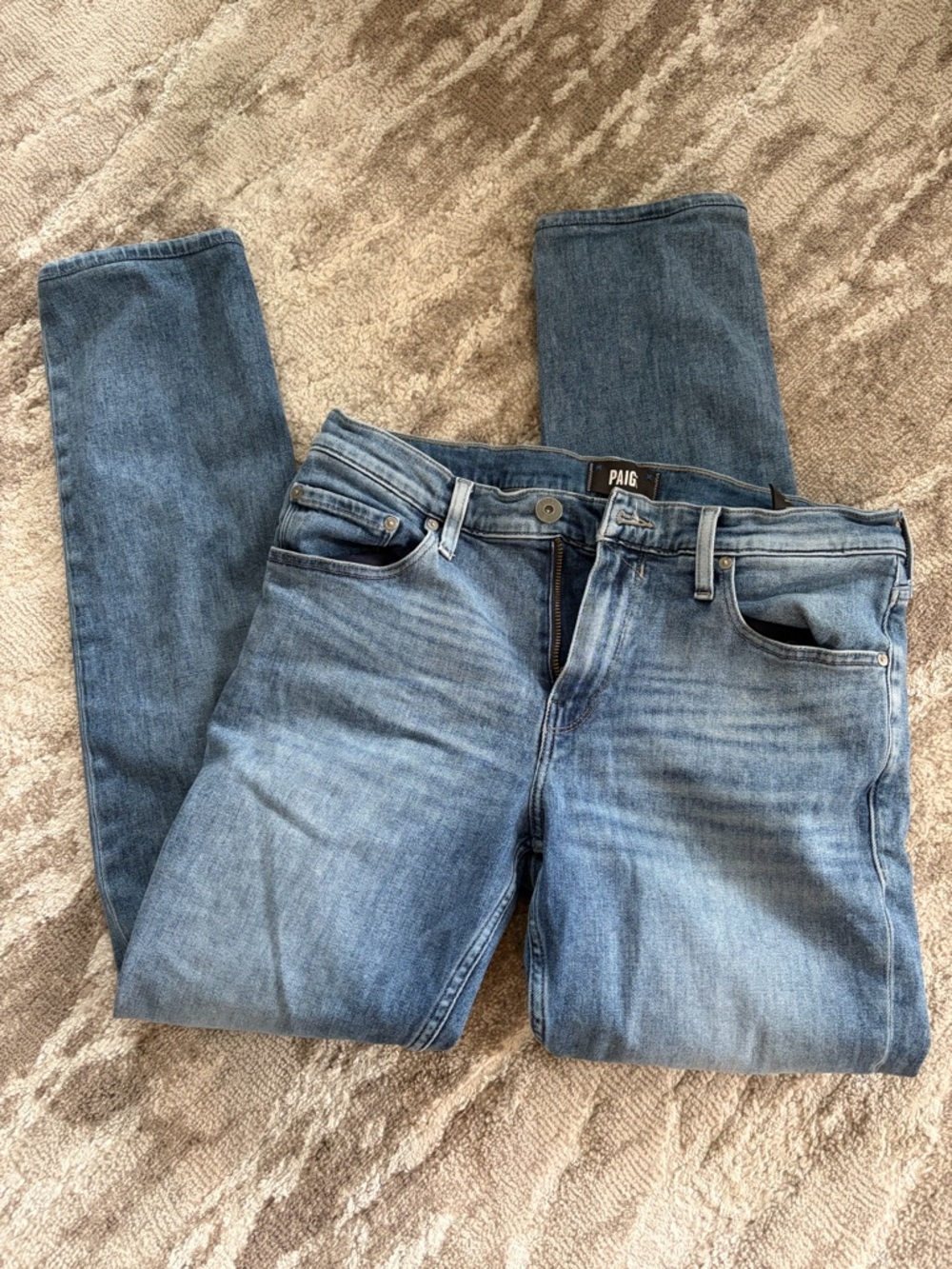 PAIGE Light Blue Denim Jeans
